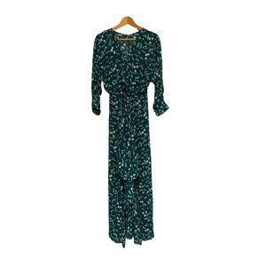 MAJE Green Floral Maxi Dress Size 2 ( US 4/6)